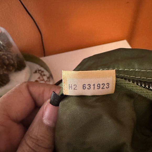 DOONEY & BOURKE Nylon Hunter Green Tote (EUC) - Picture 4 of 6